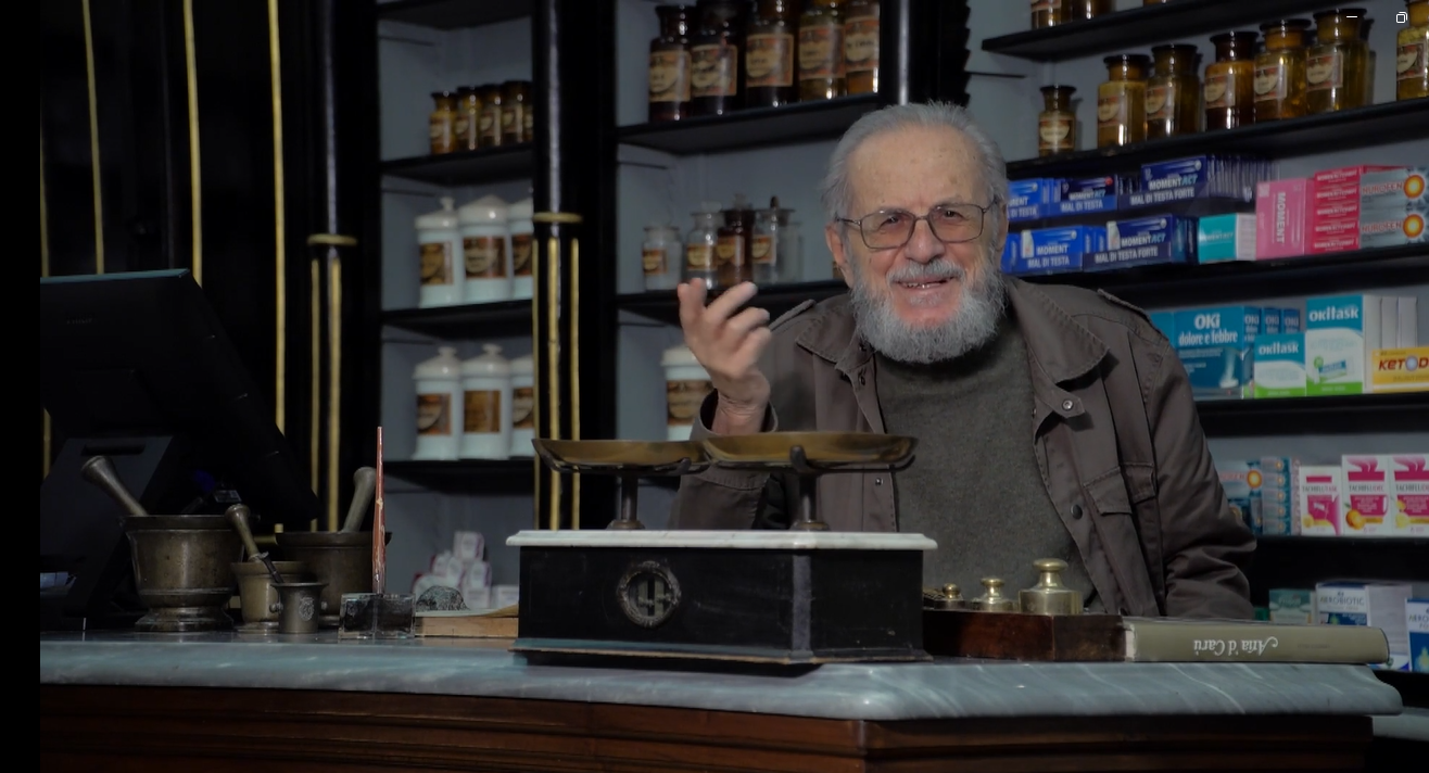 Farmacista Andreis Carrù docufilm Remo Schellino