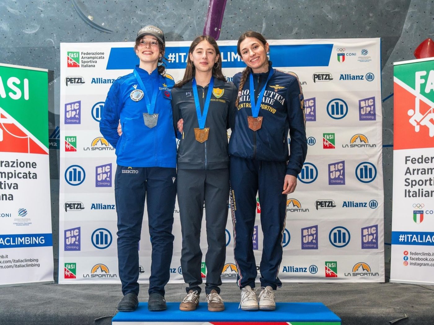 podio boulder Tesio coppa italia