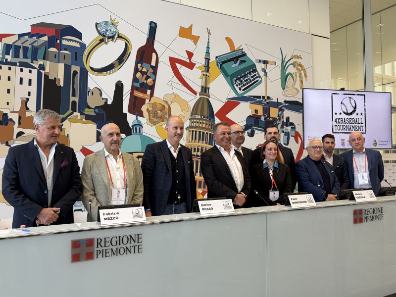 relatori conferenza torneo baseball torino