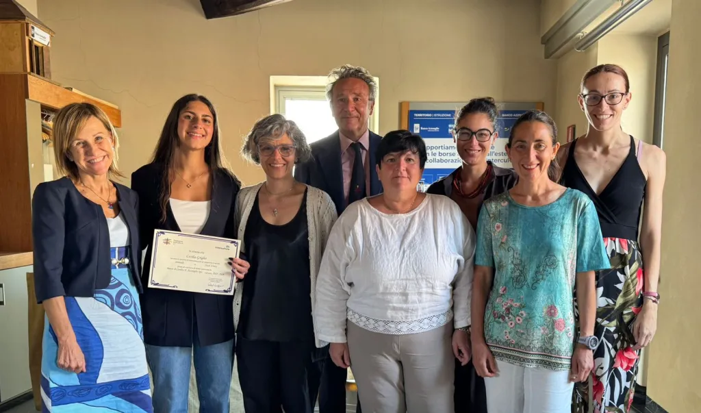 PROVINCIA GRANDA - La garessina Cecilia Griglio premiata con la Borsa di studio