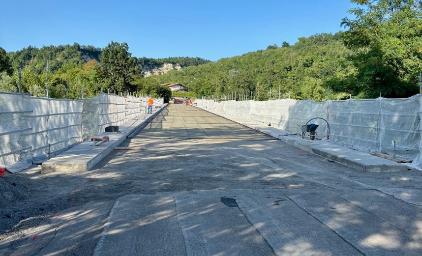 Lavori ponte Fondovalle Bastia Mondovi luglio 2025 1754300469938