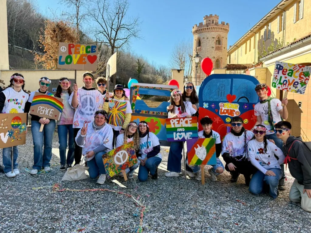 Foto di gruppo Carnevale 2026 Dogliani