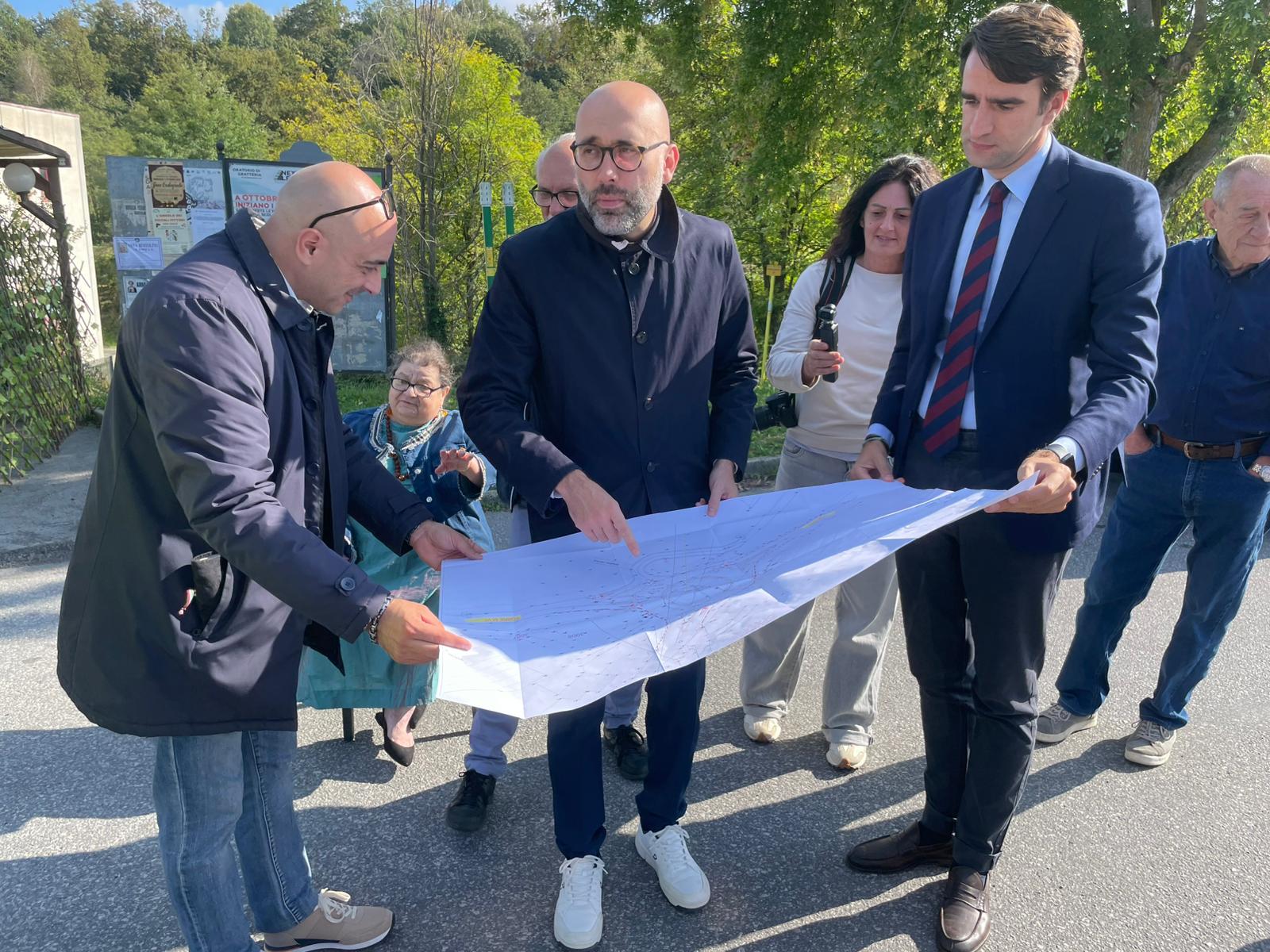 PROVINCIA GRANDA - Robaldo con il consigliere Danna e il sindaco Giaccone