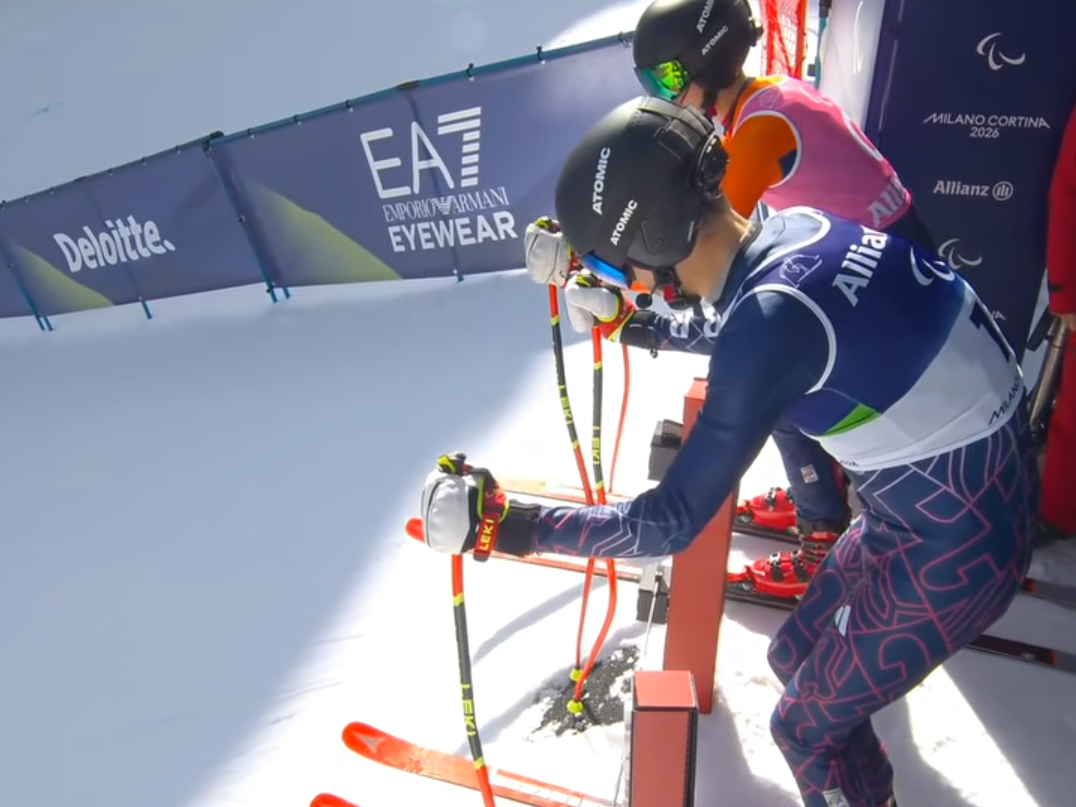 Warburton partenza paralimpiade