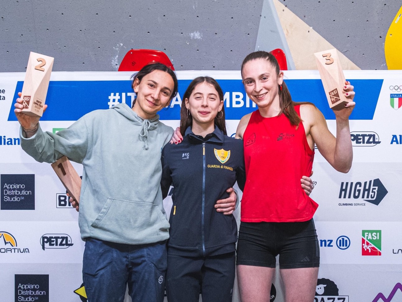 podio Daziano coppa italia