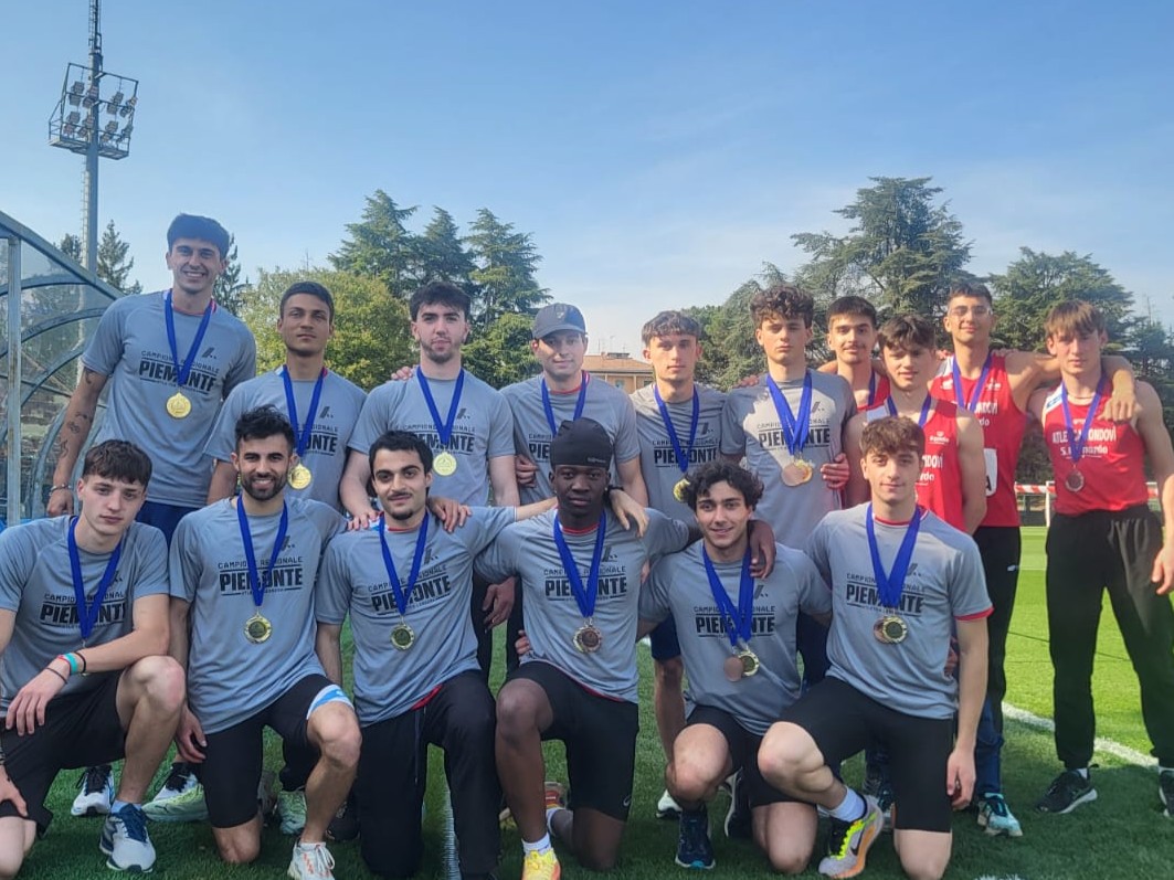 staffette 4x100 campioni Regionali