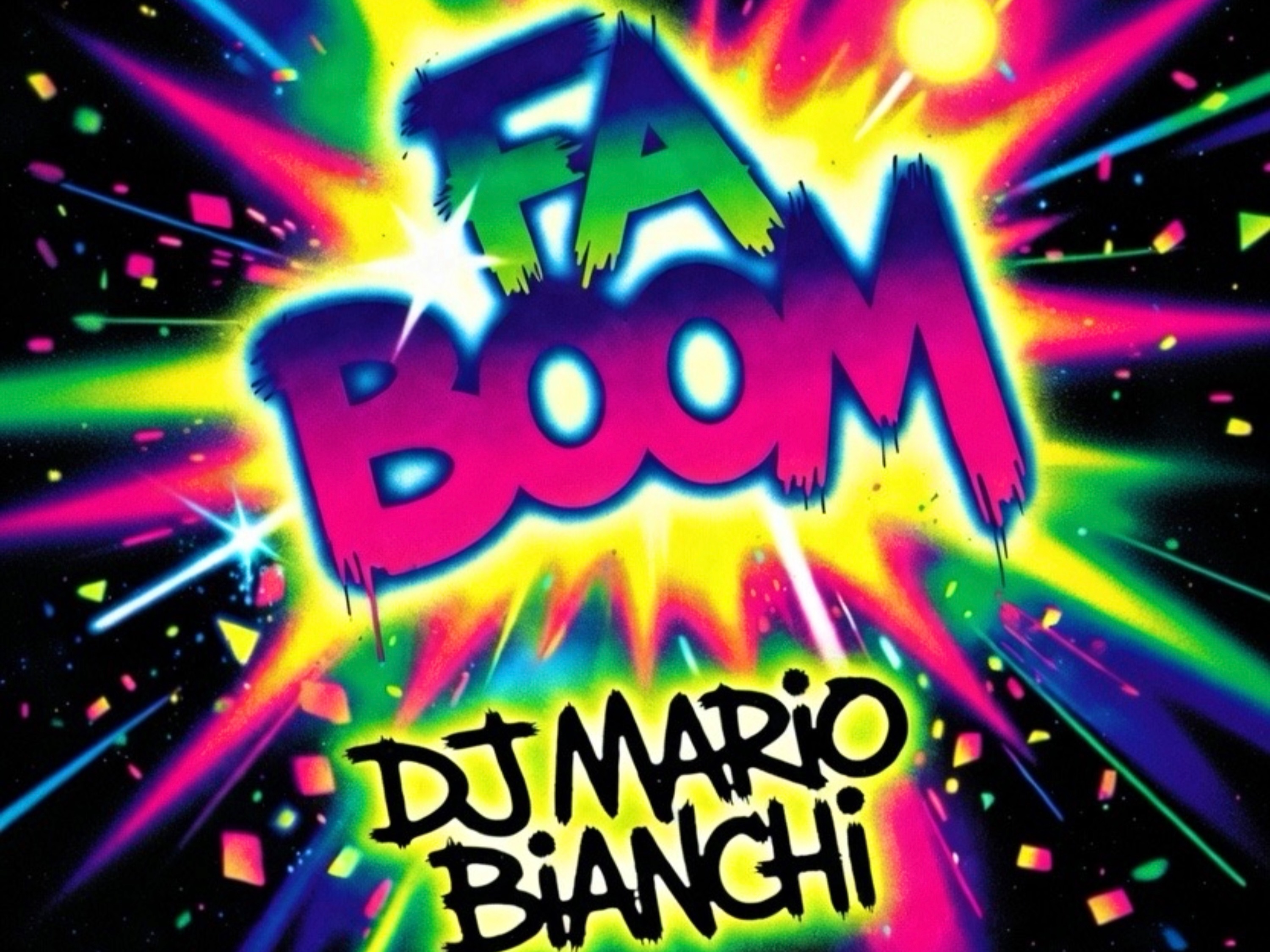PROVINCIA GRANDA - La copertina del singolo del dj doglianese Mario Bianchi Fa Boom