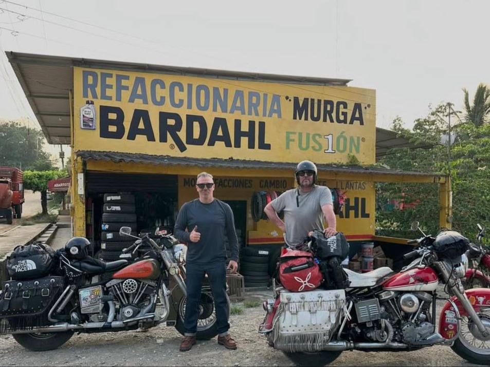 PROVINCIA GRANDA - I due bikers cuneesi in Messico