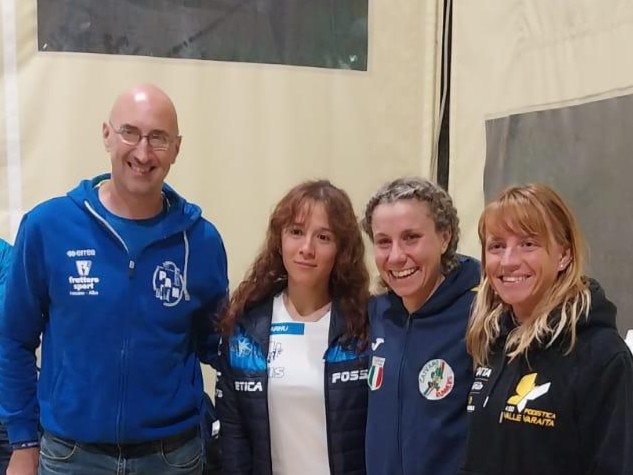 podio femminile crava5km