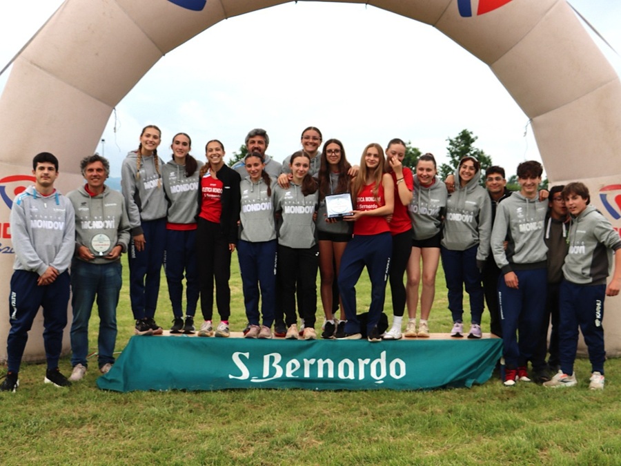 premiazione Allievi Atletica Mondovì