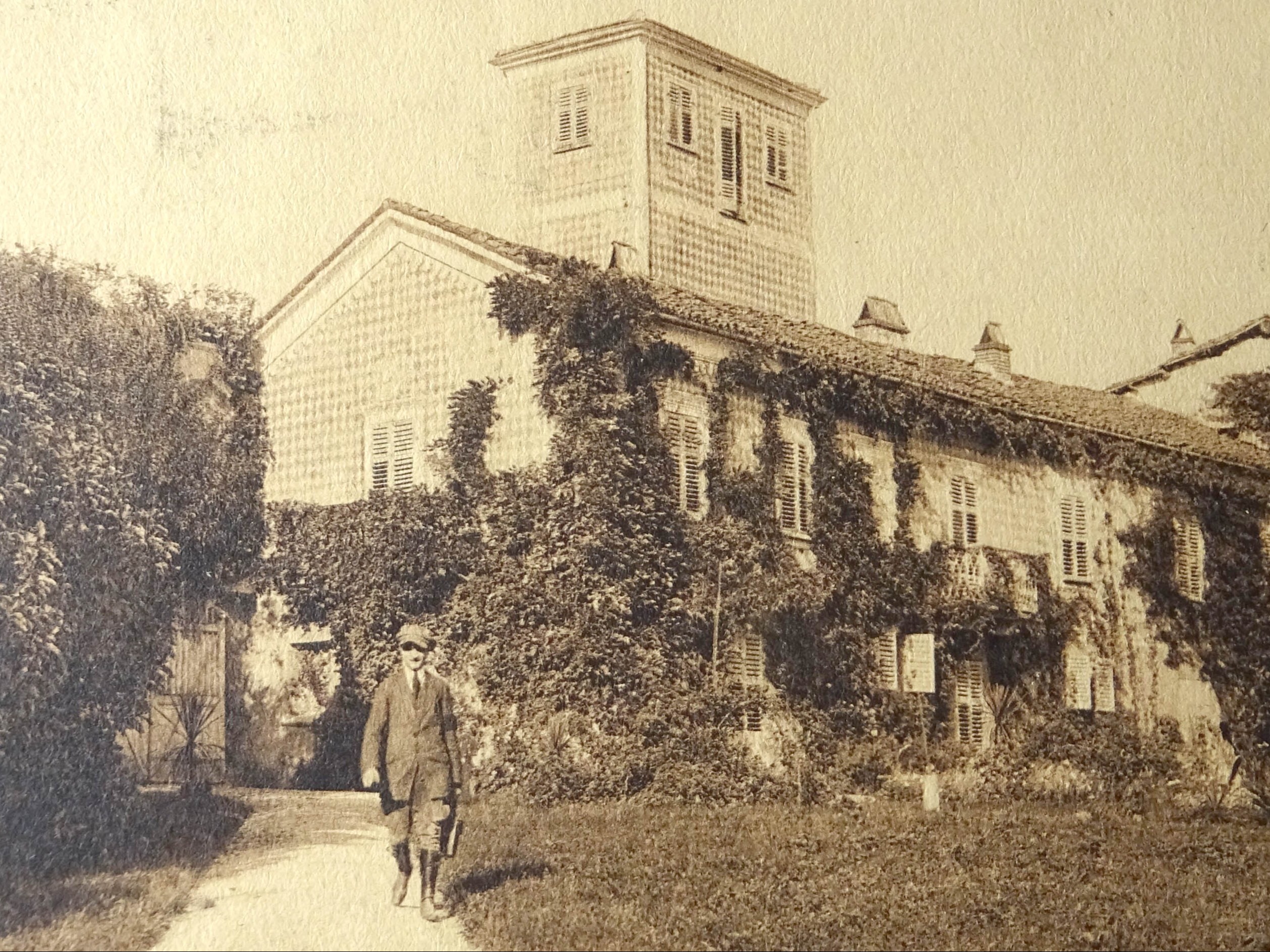 PROVINCIA GRANDA - Villa Corinna in una fotografia del 1915
