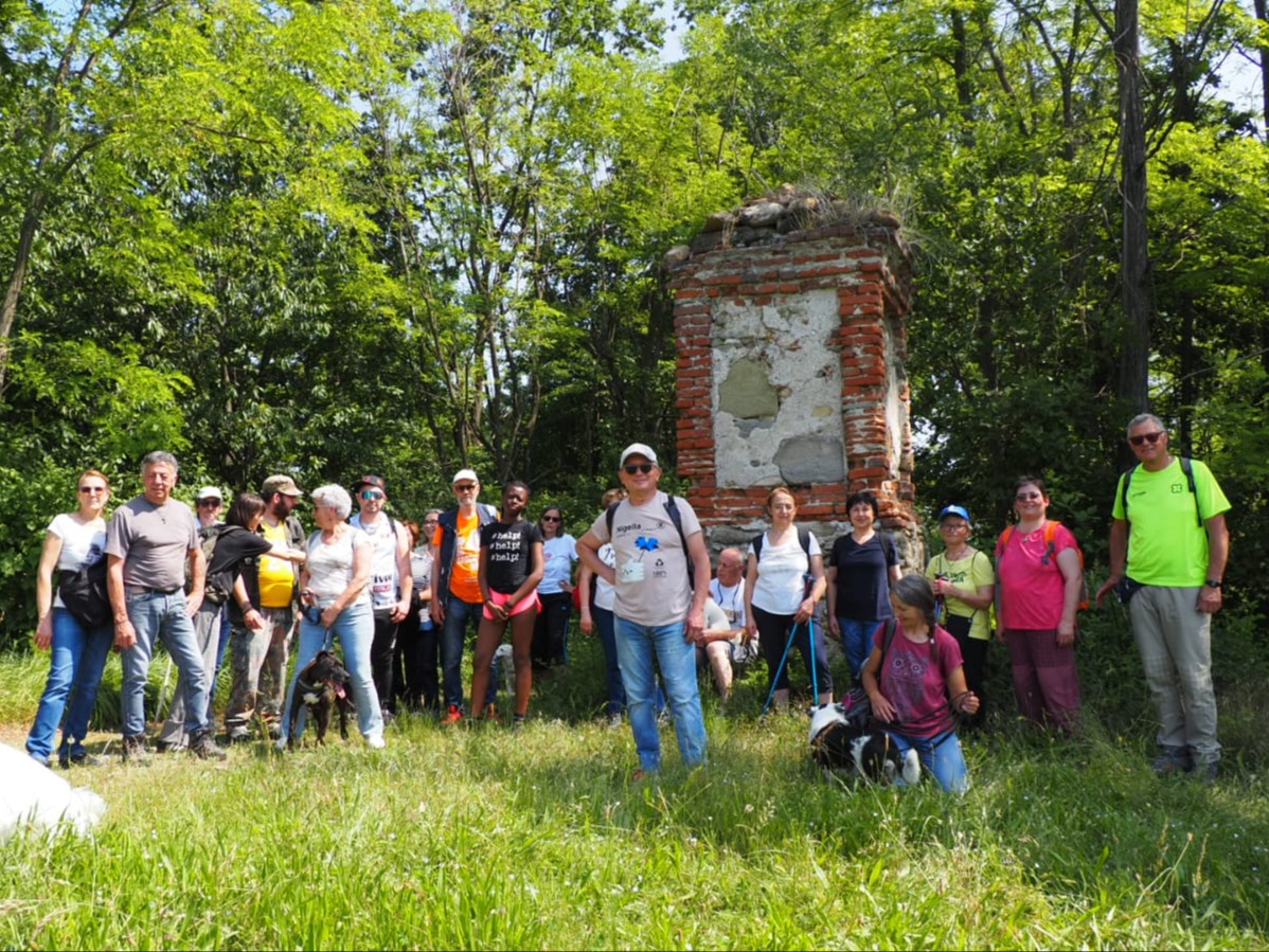 PROVINCIA GRANDA - I partecipanti alla camminata