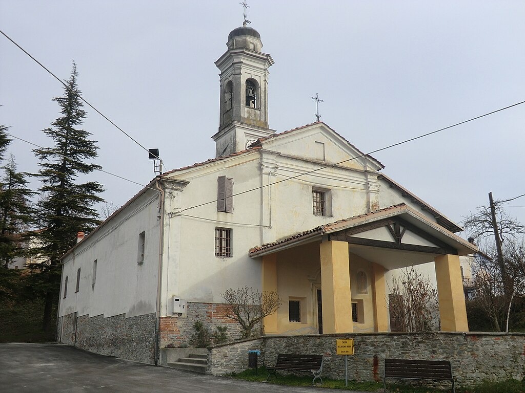 PROVINCIA GRANDA - Clavesana, frazione Lo Sbaranzo, Chiesa di Sant’Antonio Abate