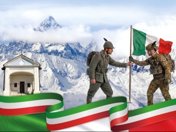 Locandina Adunata Alpini Sezione Mondovì Farigliano 13-14 giugno 2026