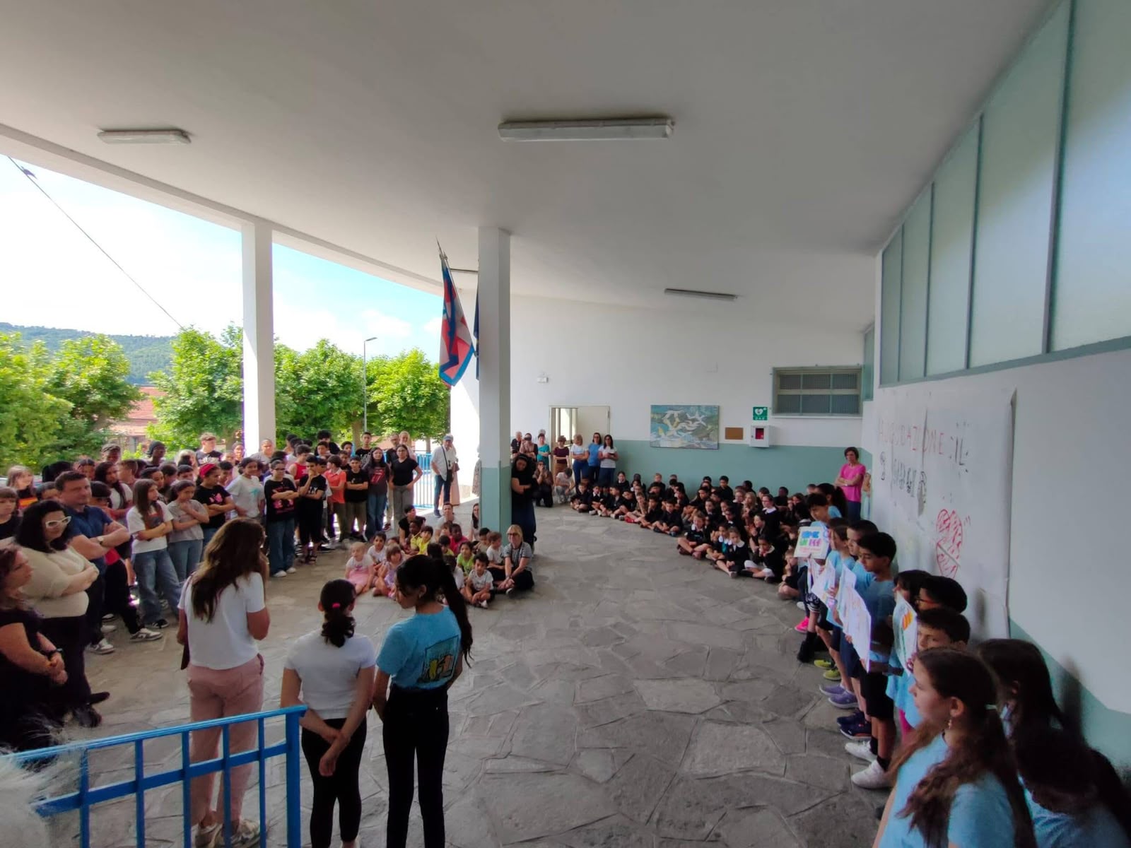 PROVINCIA GRANDA - L'inaugurazione del murale martedì mattina