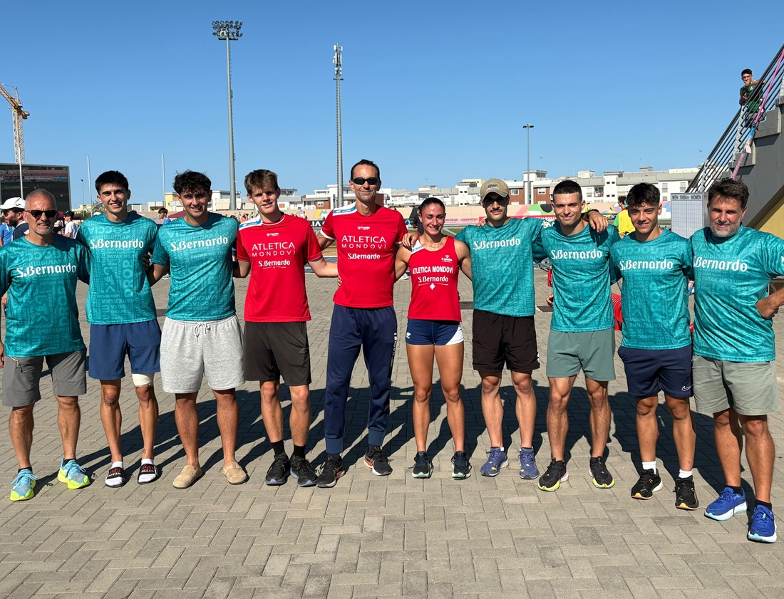 gruppo atletica Mondovì Italiani Under 23