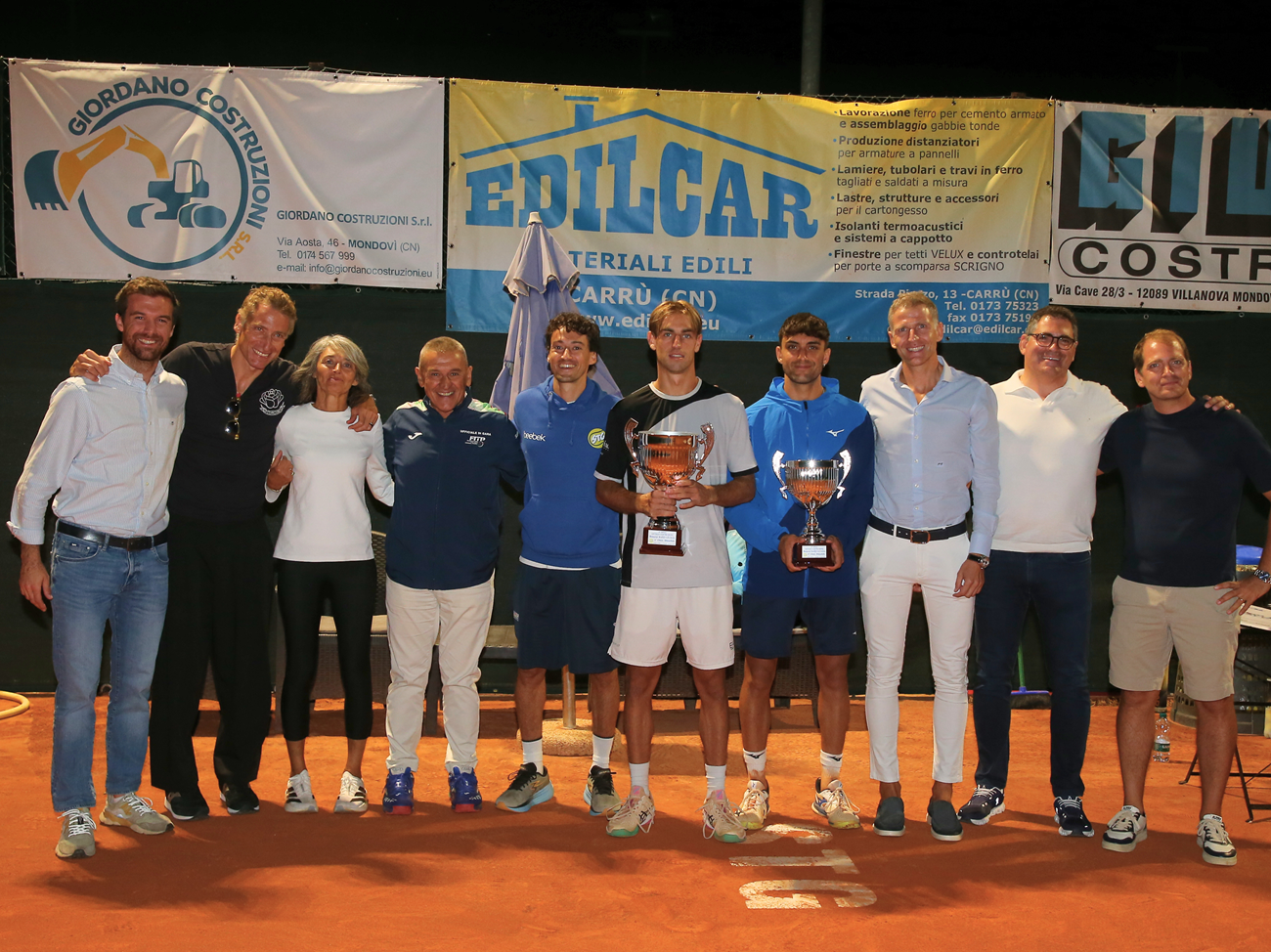 premiazione Open Giuggia tennis
