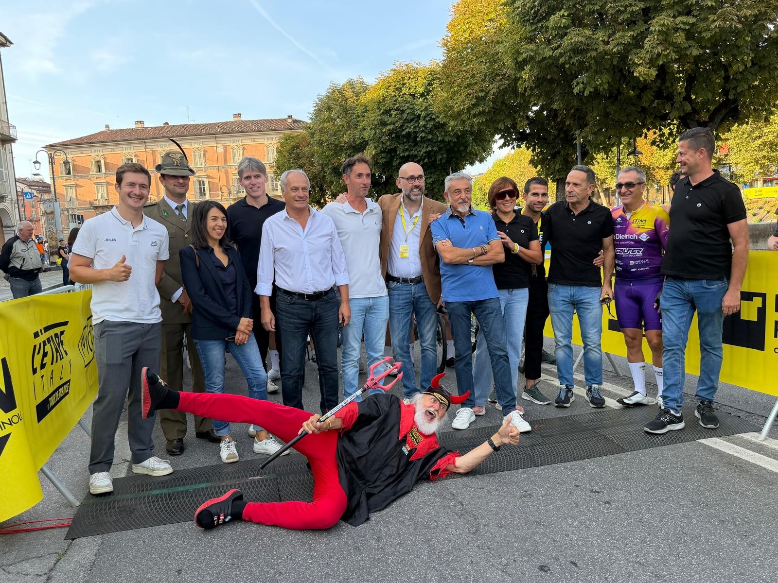 partenza etape mondovì autorità