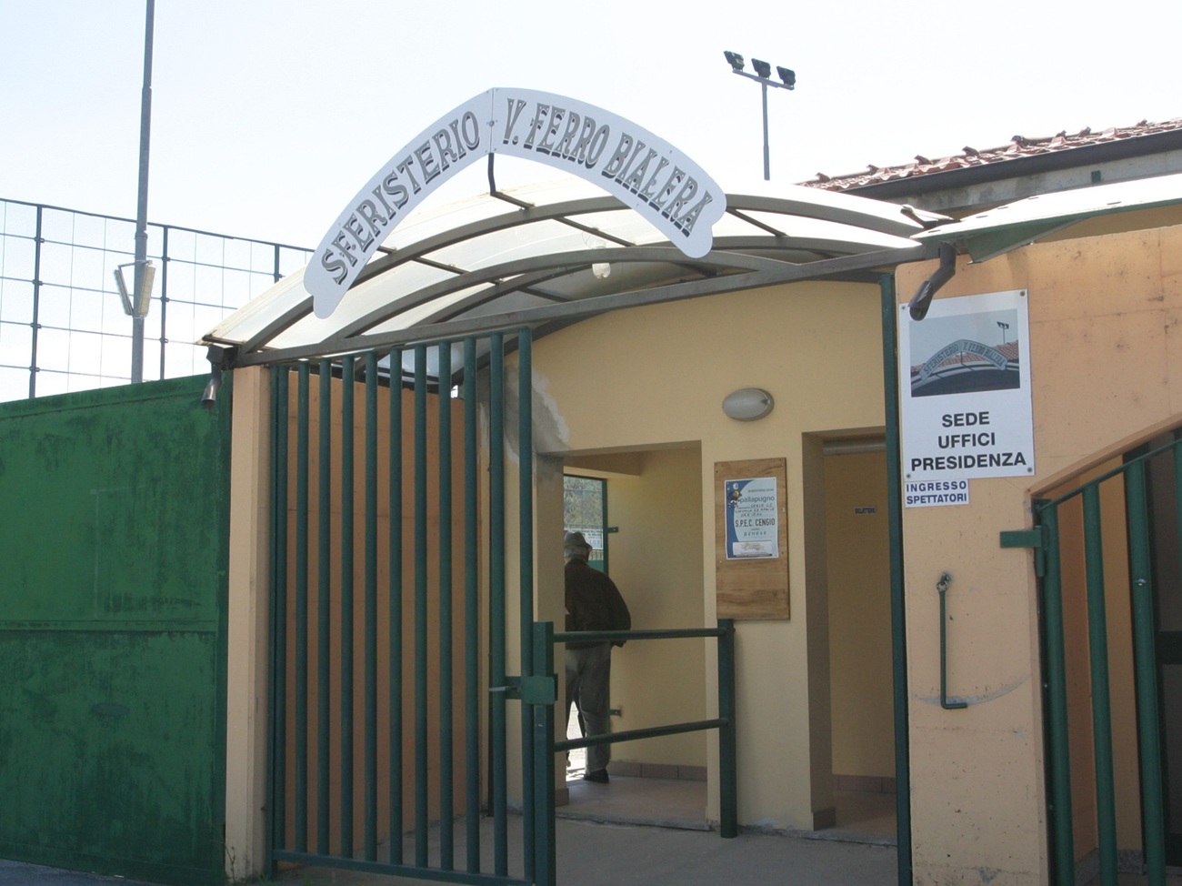 ingresso sferisterio Ceva