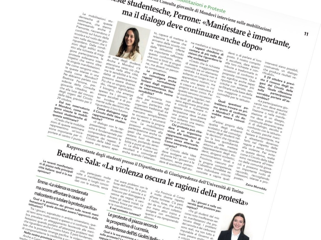 pagina giovani speciale