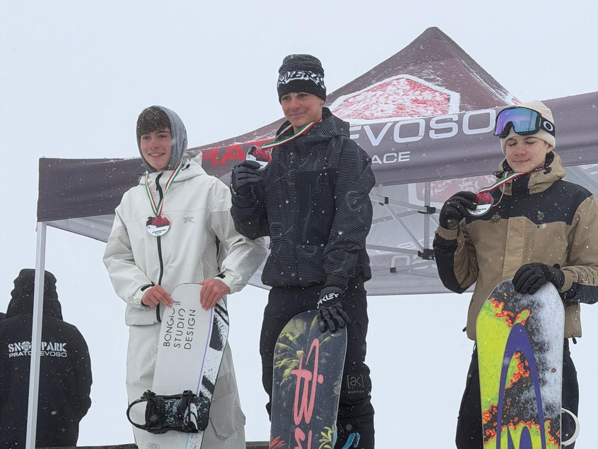 podio Aspiranti snowboard