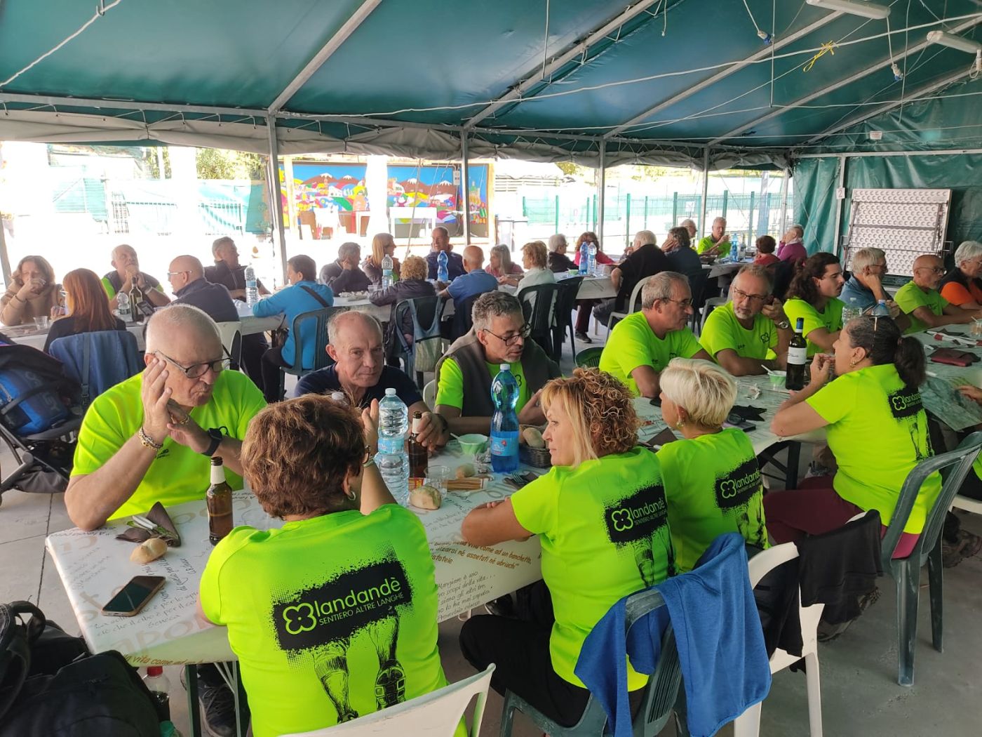 PROVINCIA GRANDA - I partecipanti al pranzo