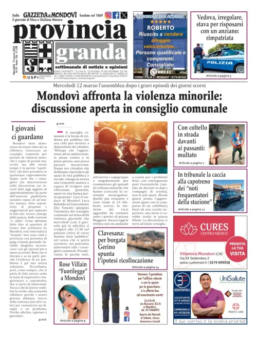 Copertina Edizione del  12-03-2025