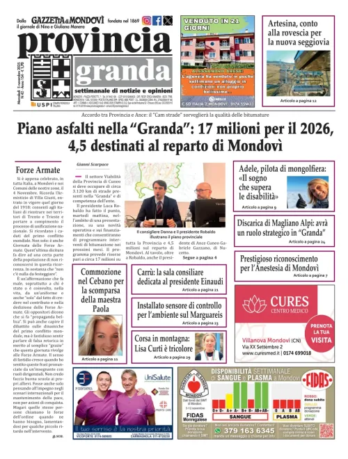 Copertina Edizione del 05-11-2025