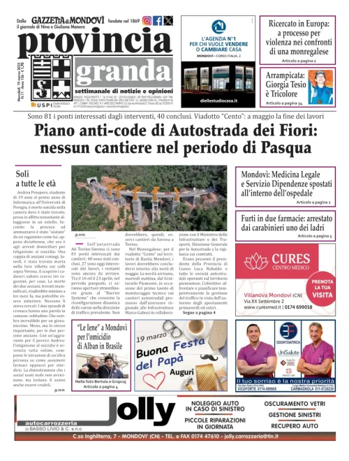 Copertina Edizione del  19-03-2025