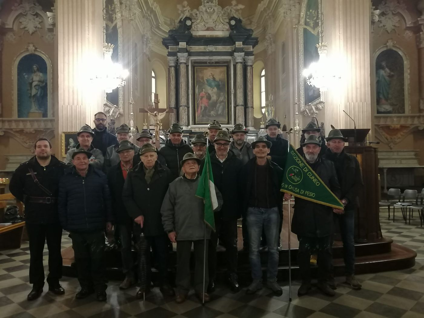 PROVINCIA GRANDA - Le penne nere chiusane in festa