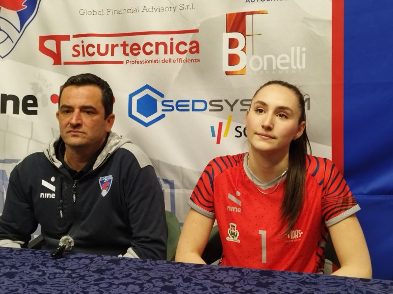 PROVINCIA GRANDA - Mondovì Volley: Claudio Basso e Francesca Bosso nel post gara