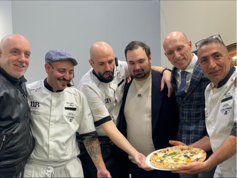 PROVINCIA GRANDA - La pizza con il bagnetto verde di Beppe Fazio di Carrù a Torino