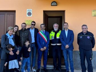 inaugurazione protezione civile Debernocchi Nucetto