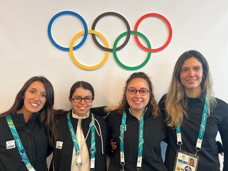 PROVINCIA GRANDA - Le quattro ragazze impegnate a Milano-Cortina 2026