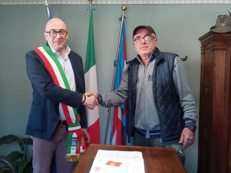PROVINCIA GRANDA - Il sindaco Giaccone con il padre Shaini