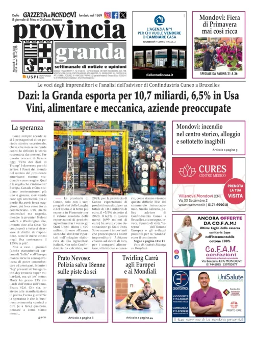 Copertina Edizione del  09-04-2025