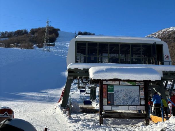 PROVINCIA GRANDA - Un'immagine delle piste frabosane a gennaio