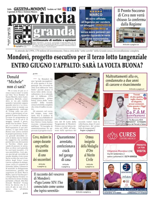 Copertina Edizione del  14-05-2025