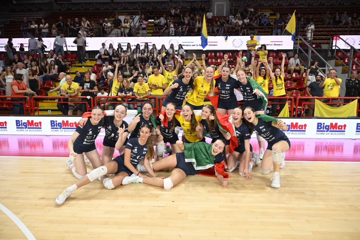 PROVINCIA GRANDA - Matilde Borello conquista lo scudetto con Conegliano - foto Federvolley
