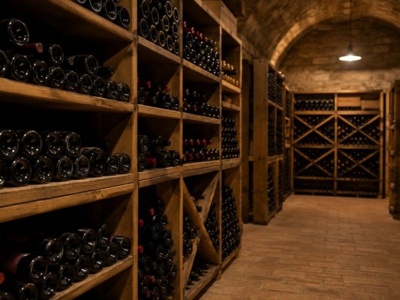 PROVINCIA GRANDA - Giacenze vino cantina