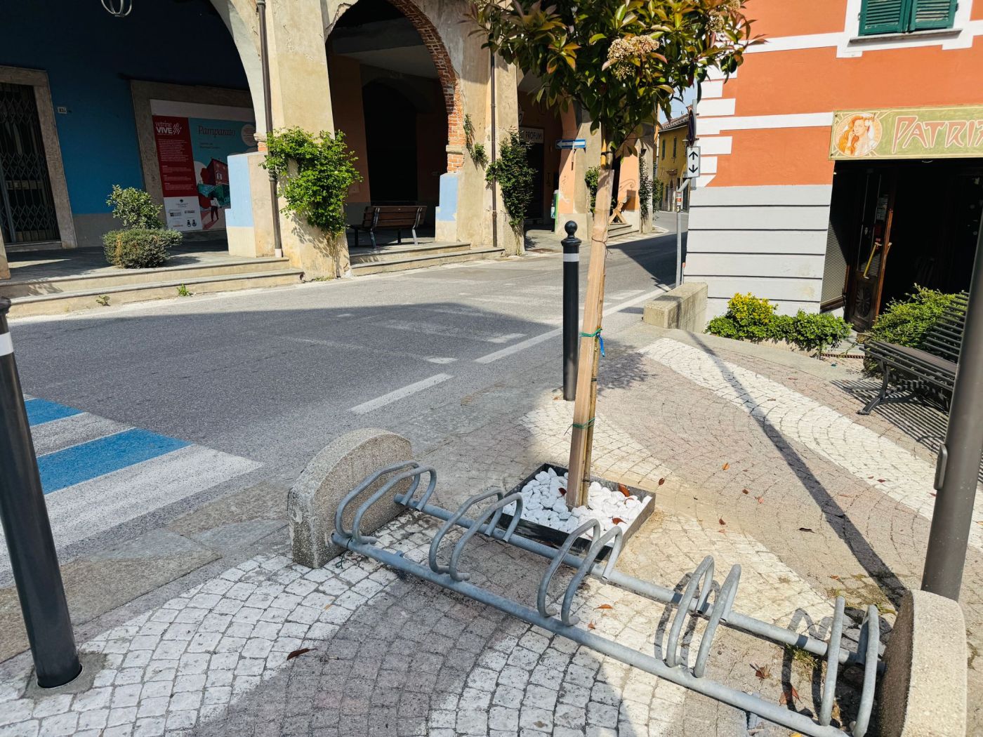 PROVINCIA GRANDA - Le nuove aiuole nel centro di San Michele