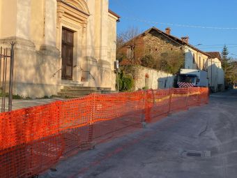 PROVINCIA GRANDA - Il cantiere in frazione Roatta a Torre Mondovì