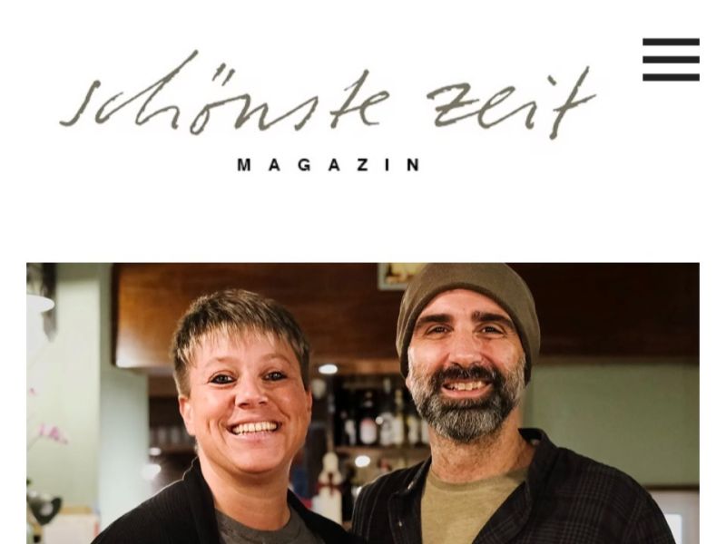 PROVINCIA GRANDA - Osteria Murazzano magazine tedesco Schönste Zeit