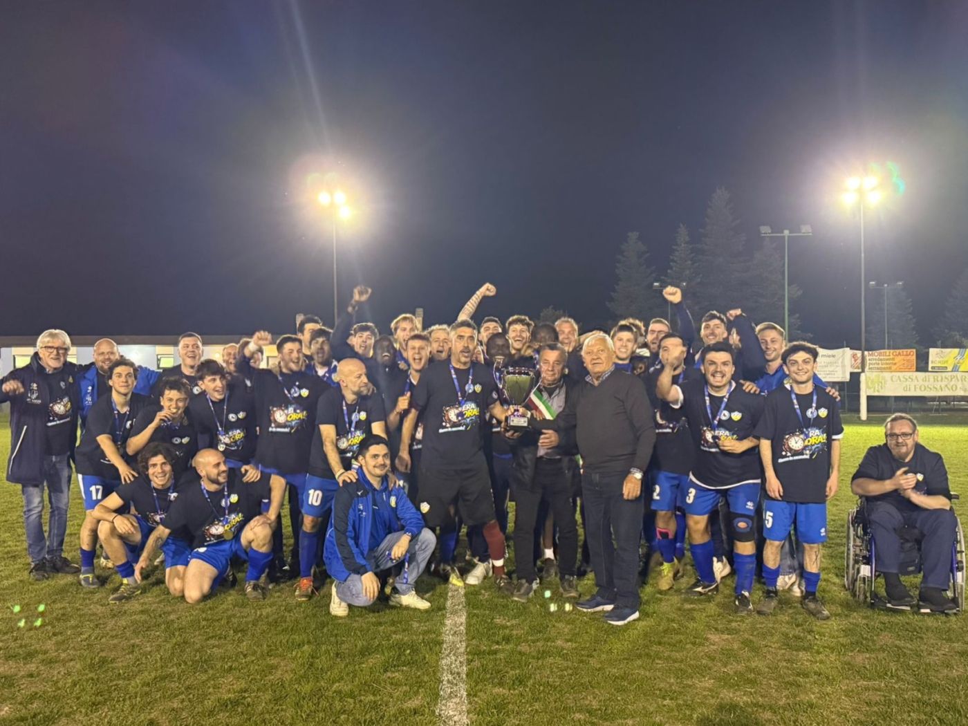 Trinità calcio premiazione