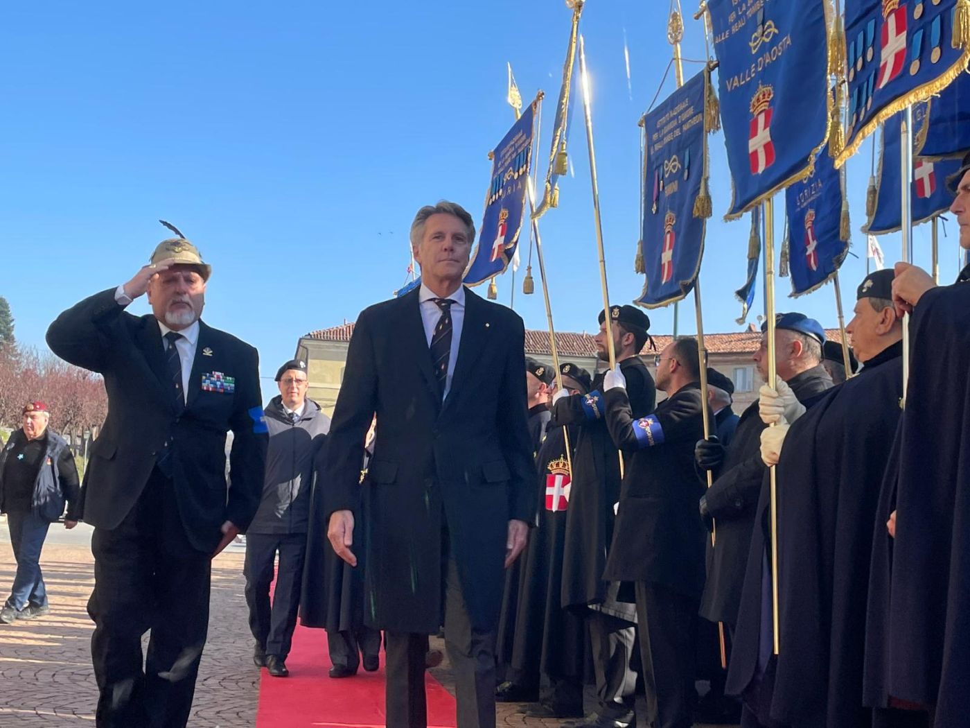 PROVINCIA GRANDA - Emanuele Filiberto di Savoia durante l'ultima visita a Vicoforte