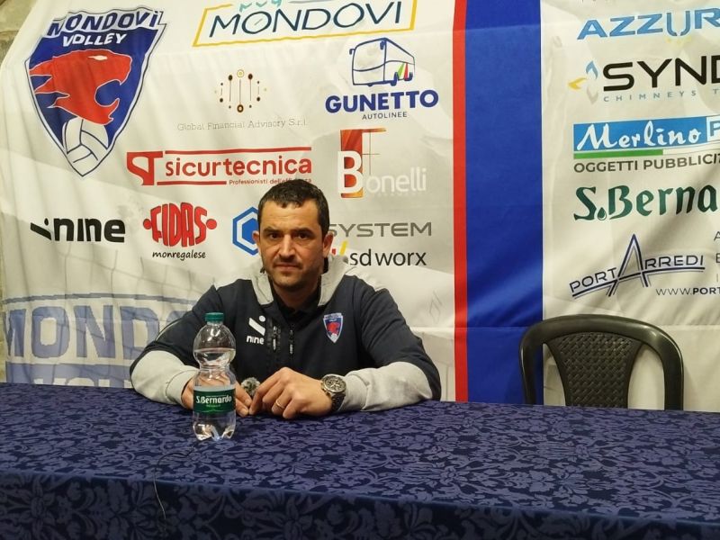 PROVINCIA GRANDA - Mondovì Volley: Coach Claudio Basso dopo la sconfitta contro Villa Cortese