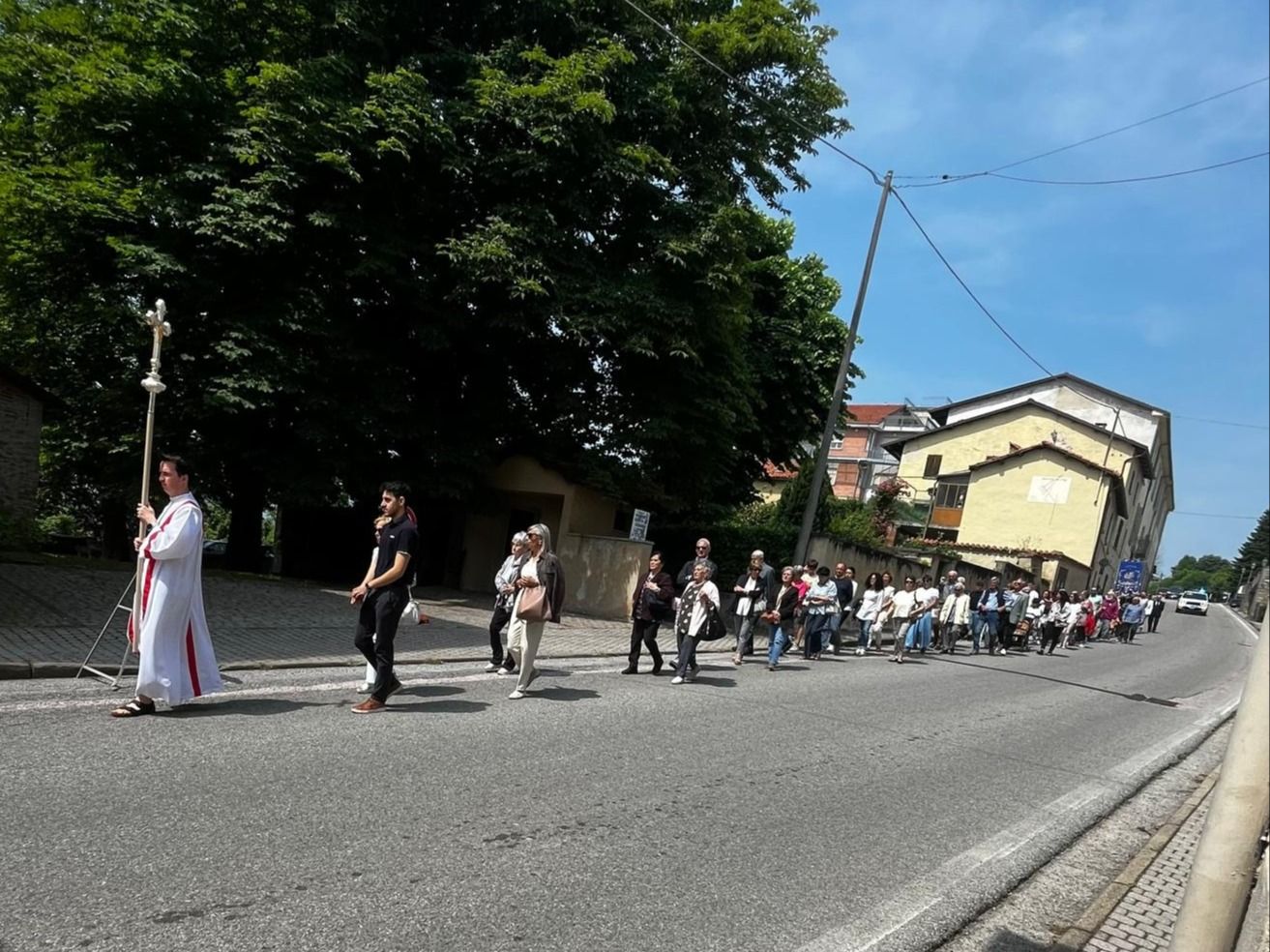 PROVINCIA GRANDA - La processione in occasione di San Teobaldo a Vicoforte