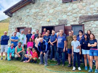 PROVINCIA GRANDA - Autorità e allevatori alla Balma