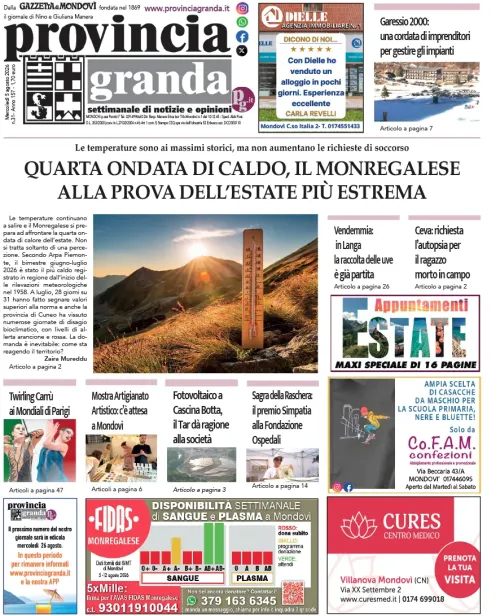 Copertina Edizione del 05-08-2026