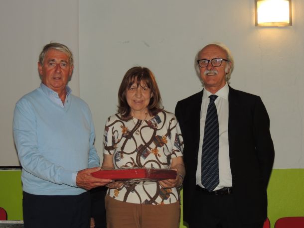 PROVINCIA GRANDA - Un momento delle premiazioni a Vicoforte